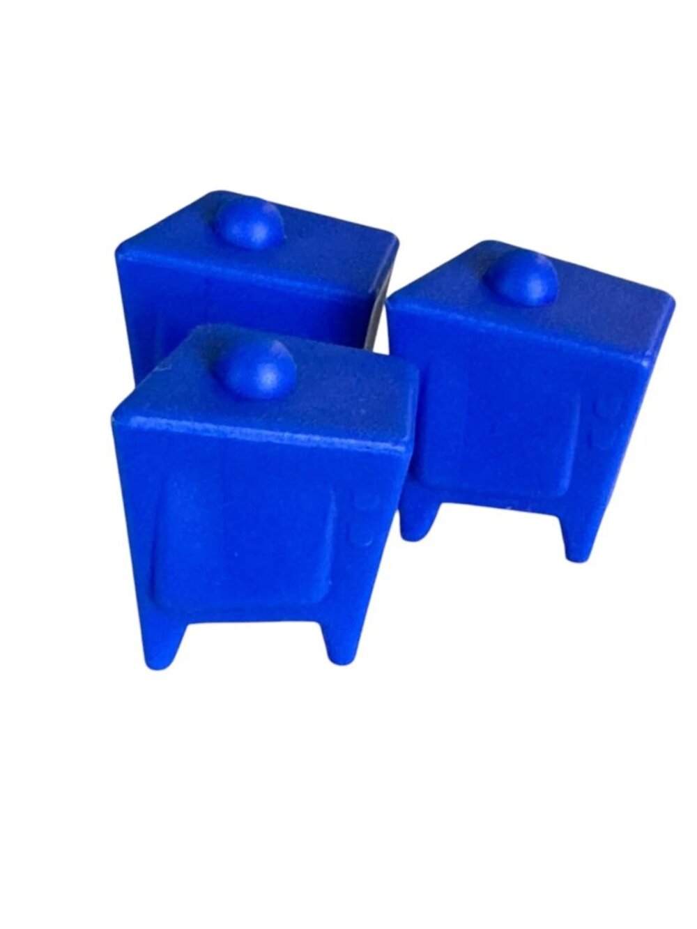 Monopoly Junior Disney Channel 2007 Replacement 3 Blue Televisions Game Pieces